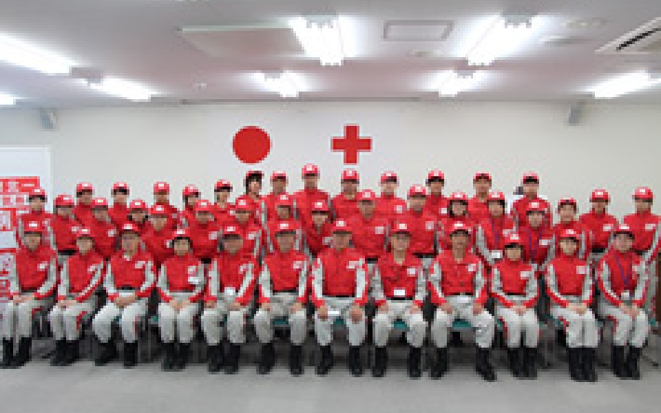 平成25年度赤十字救護班等辞令交付式