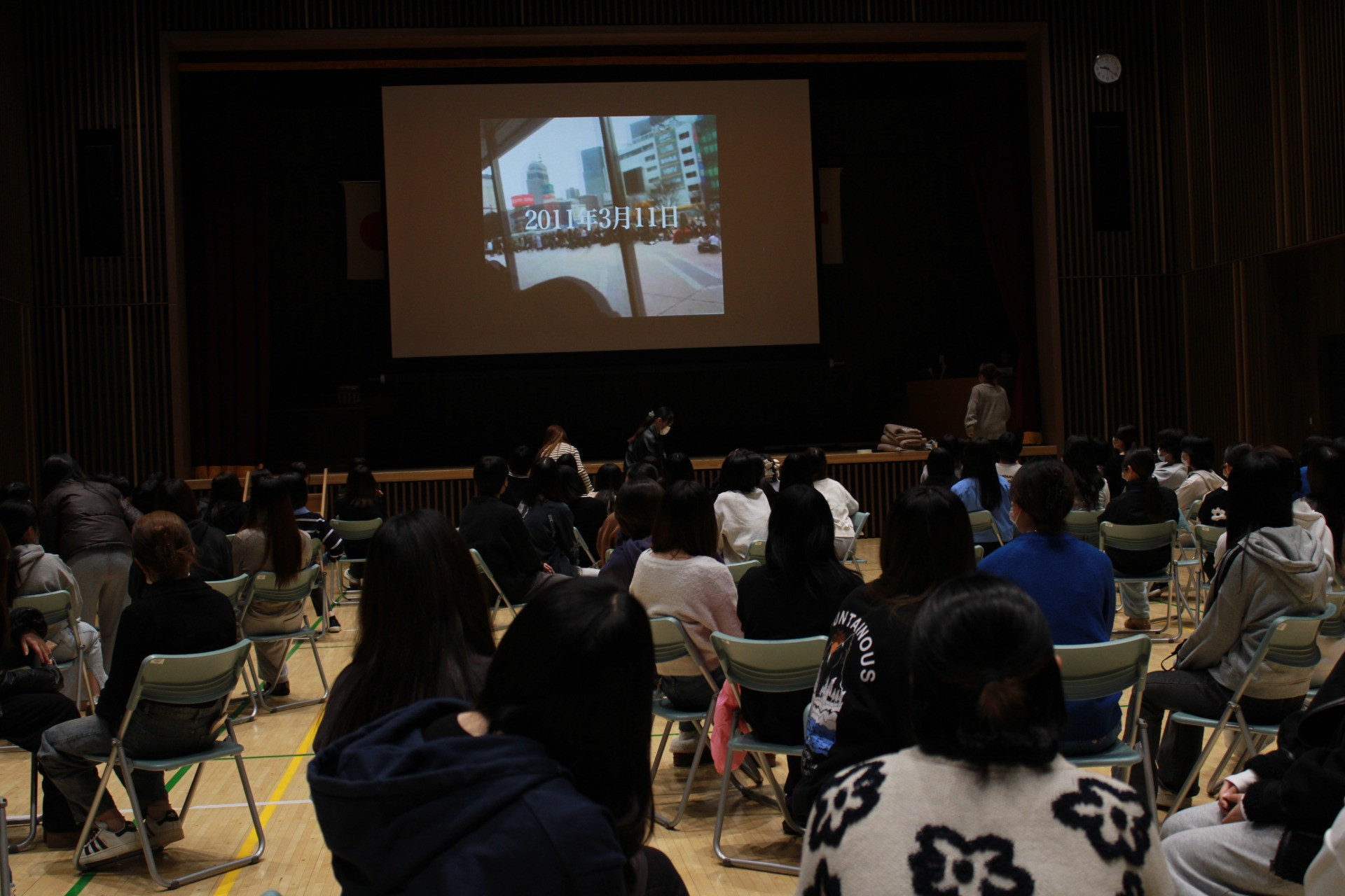 震災の経験を語り継ぐ日①