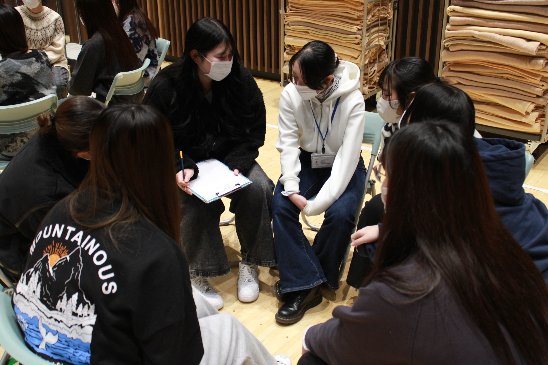 震災の経験を語り継ぐ日③