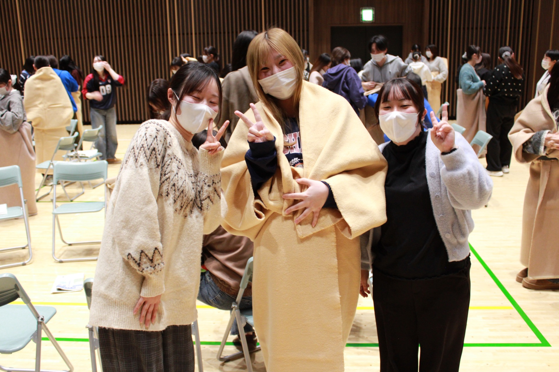 学生主体の防災訓練⑥