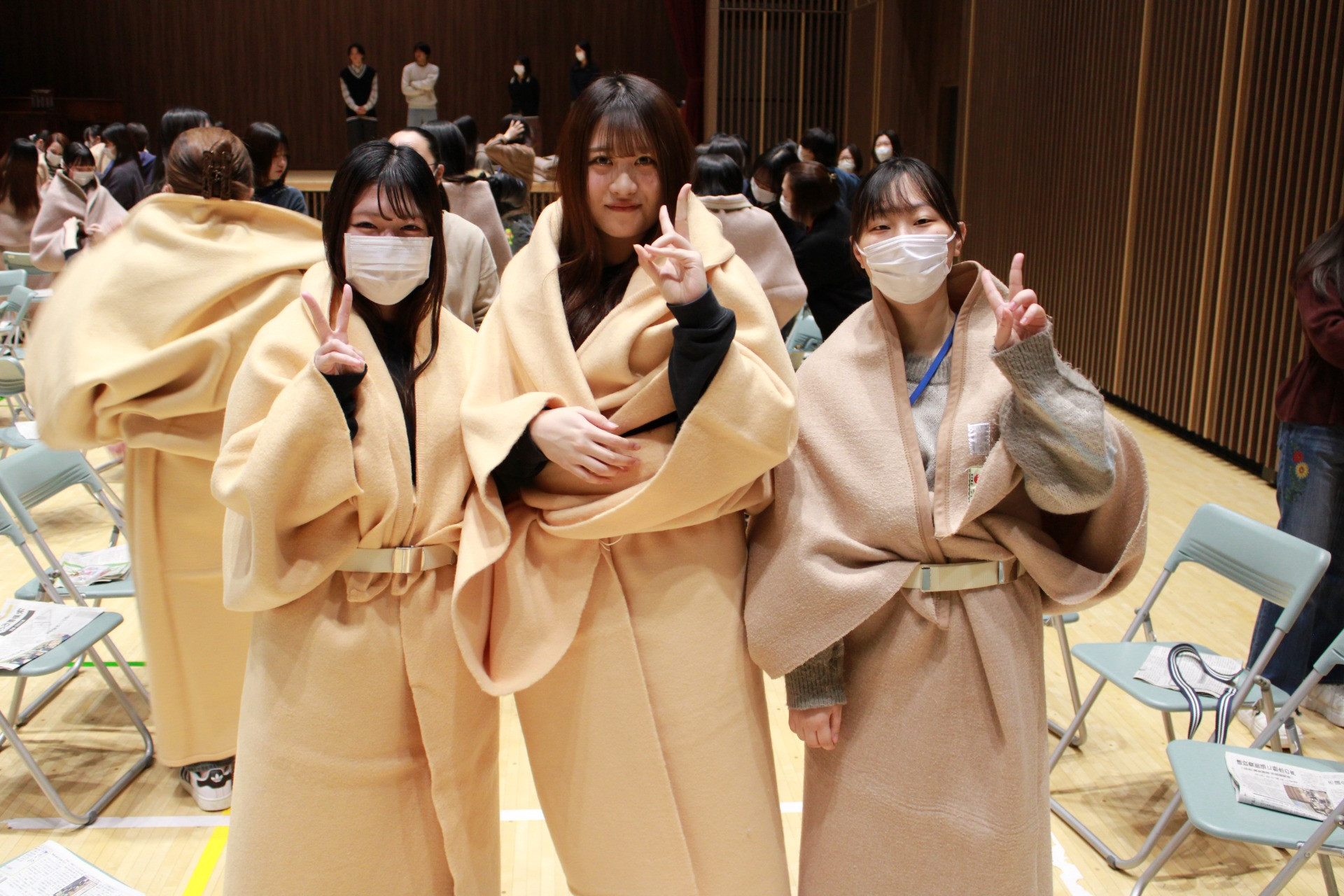 学生主体の防災訓練⑤