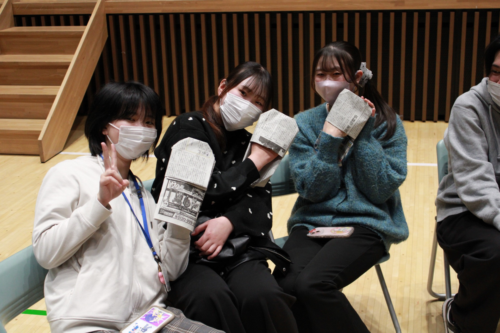 学生主体の防災訓練⑩