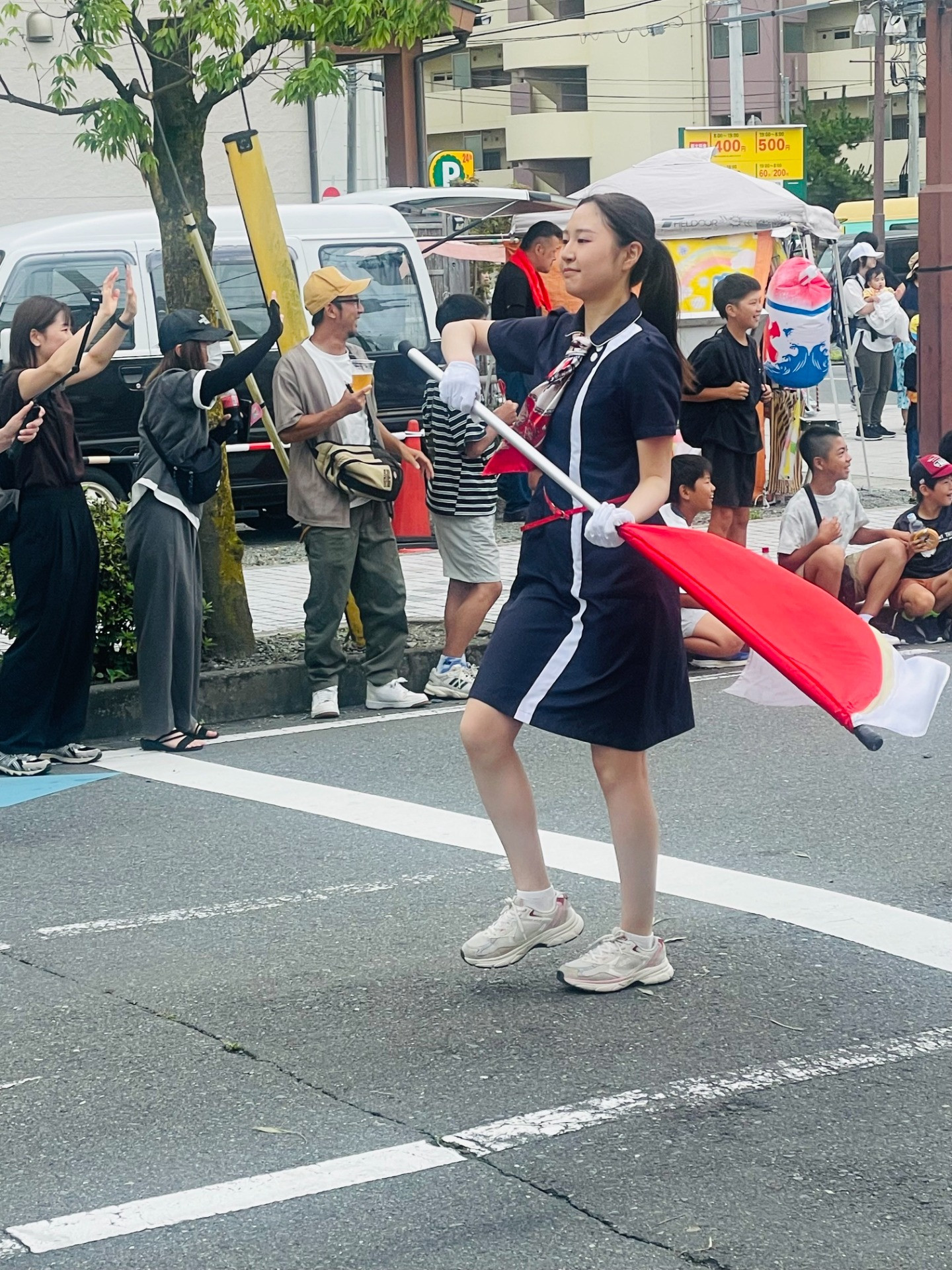カラーガード部⑥